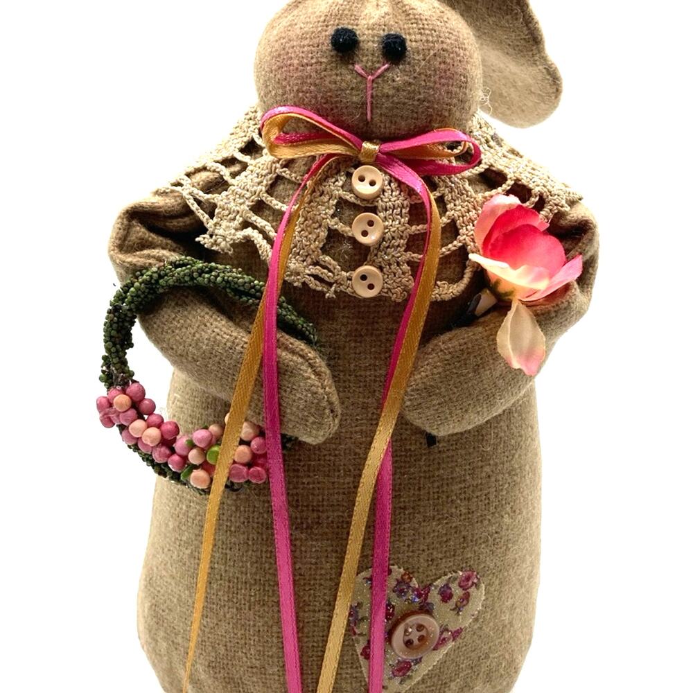 Handcrafted Easter Bunny - Seasonal Decor/Holiday